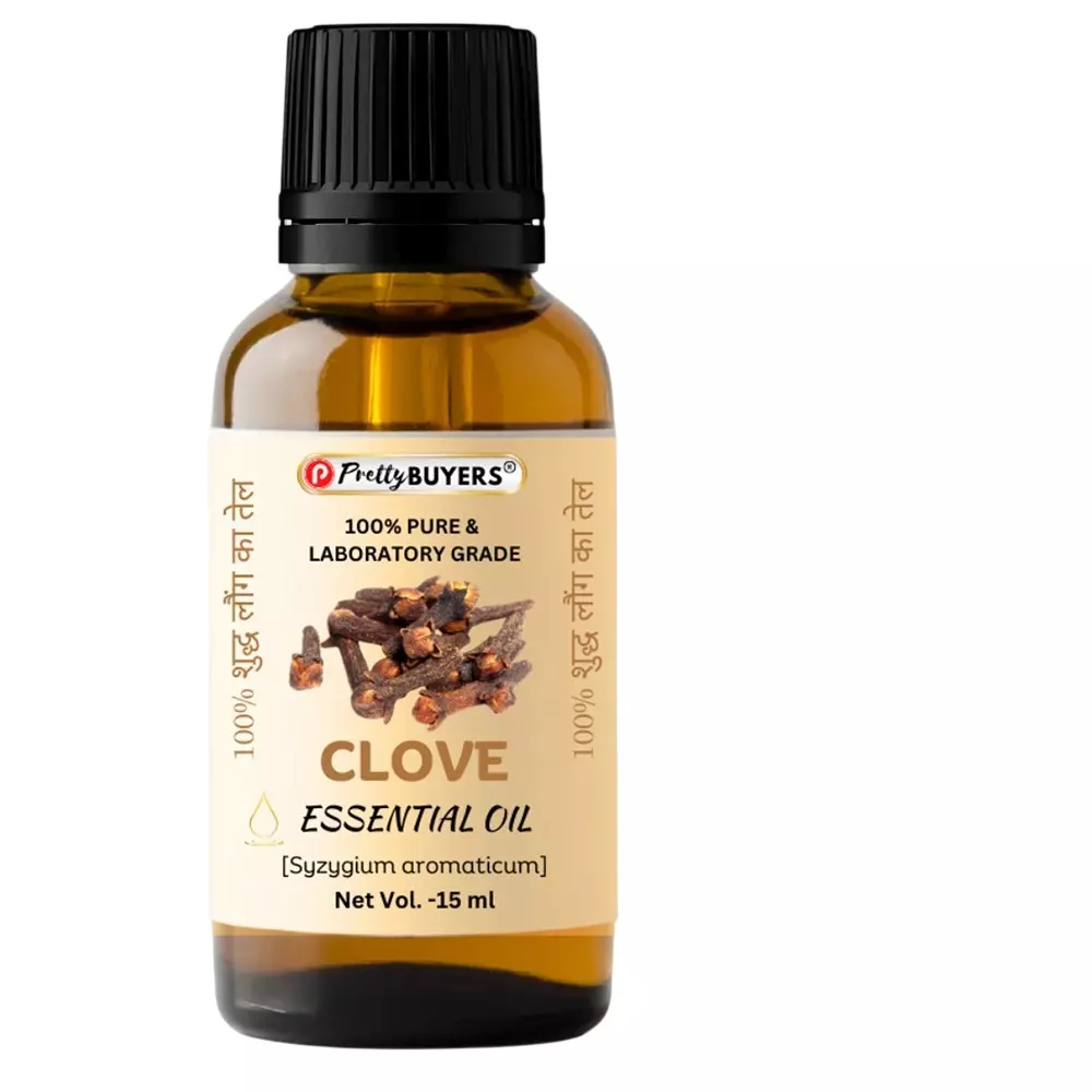 PrettyBUYERS Clove Essential Oil 100% Pure and Natural 15 ml