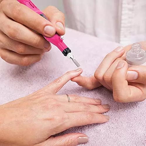 YADAV Electric Nail Art Drill Portable Grinder Kit for Fingers and Toes