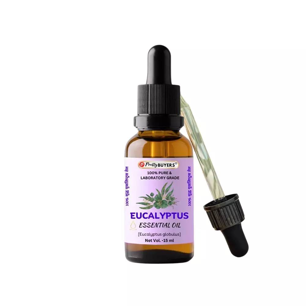 PrettyBUYERS Eucalyptus Essential Oil 100% Pure and Natural 15 ml