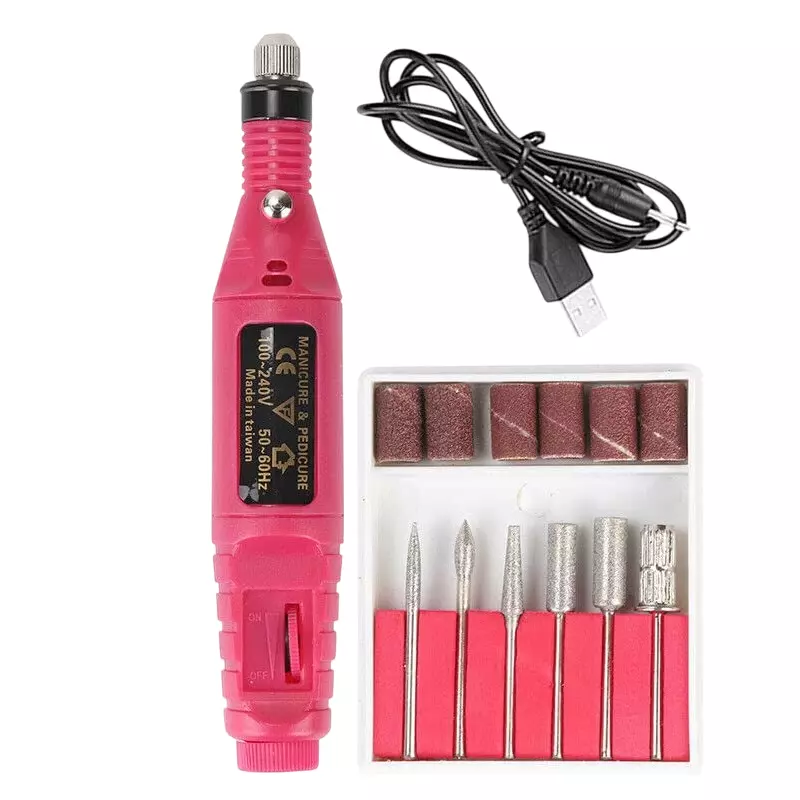 YADAV Electric Nail Drill Machine Portable Set for Manicure and Pedicure