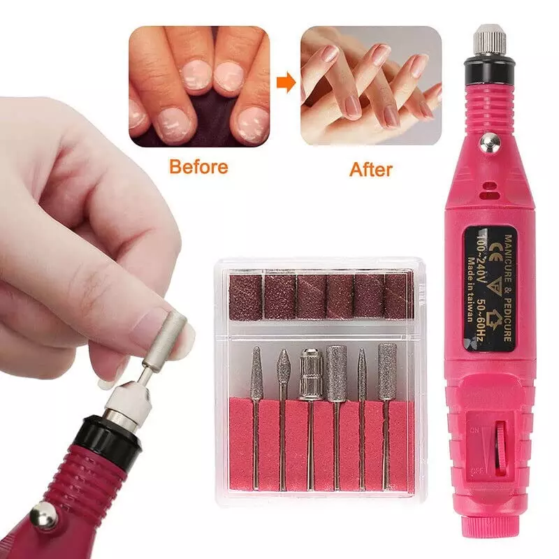 YADAV Electric Nail Drill Machine Portable Set for Manicure and Pedicure