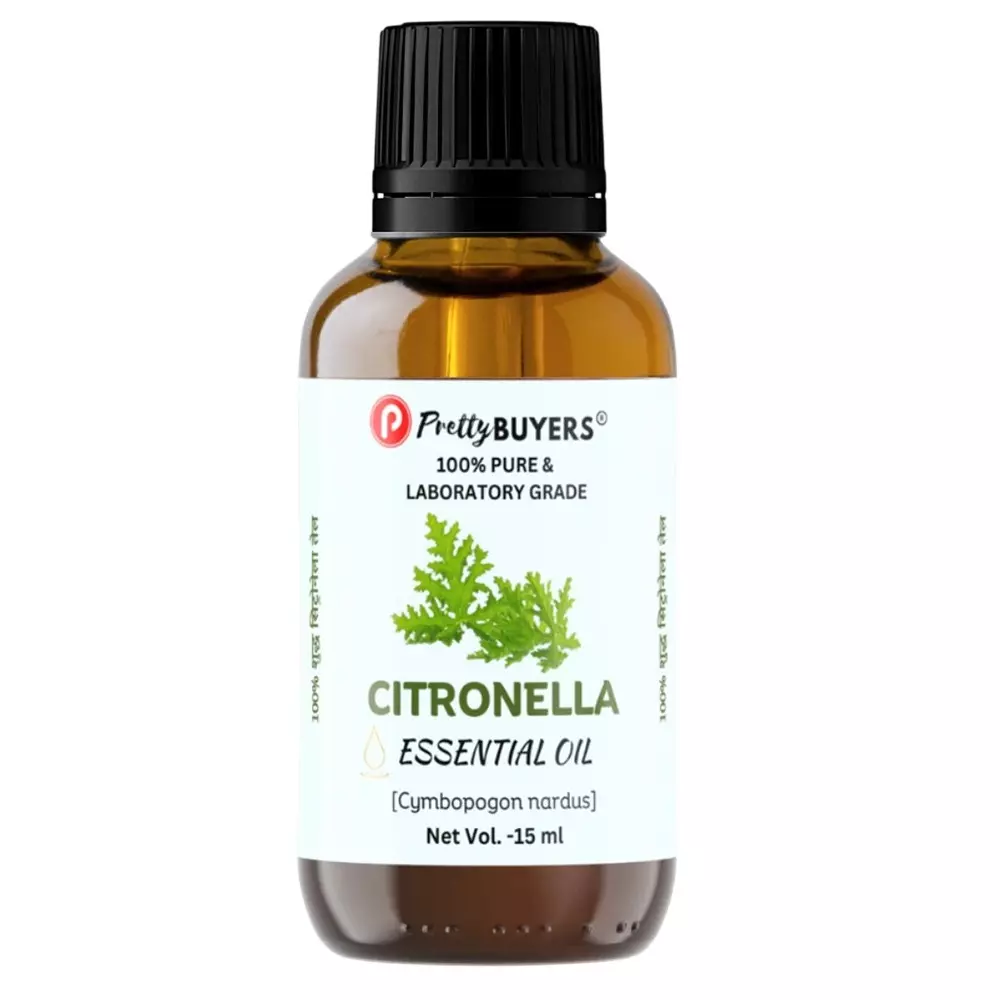 PrettyBUYERS Citronella Essential Oil 100% Pure and Natural 15 ml