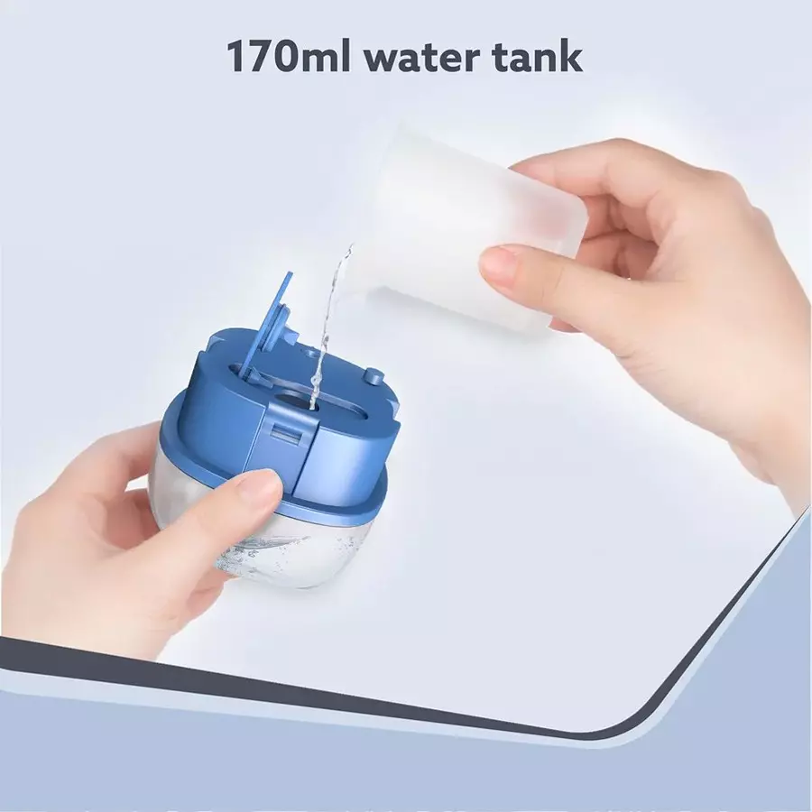 Agaro Elegant Portable Garment Steamer 1200 W 170 ml Blue, 34008