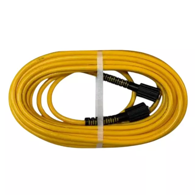 XLNT 15 m Length Hose Pipe Made of PVC in Yellow Color for High Pressure Washer, XTAHPW615M