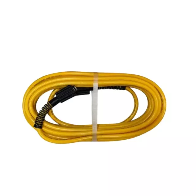 XLNT 8 m Length Hose Pipe Made of PVC in Yellow Color for High Pressure Washer, XTAHPW58M