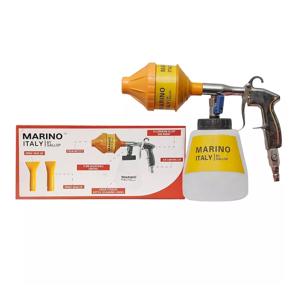 MARINO ITALY BY GALLOP Snow Foam Canon Bottle 70 - 75 Psi Cup Capacity 60 ml, M-P08