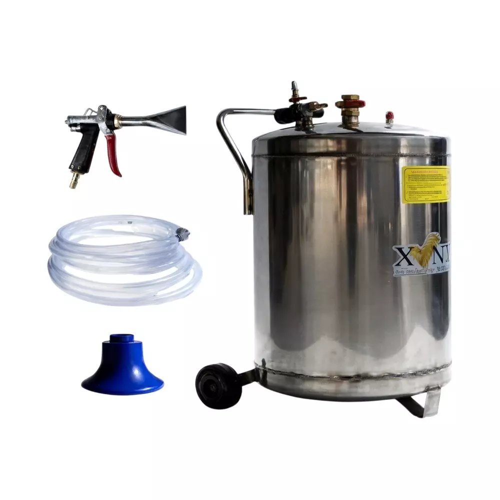 XLNT Stainless Steel Foam Tank 80 L Capacity and 5 Bar Pressure, XTFT38