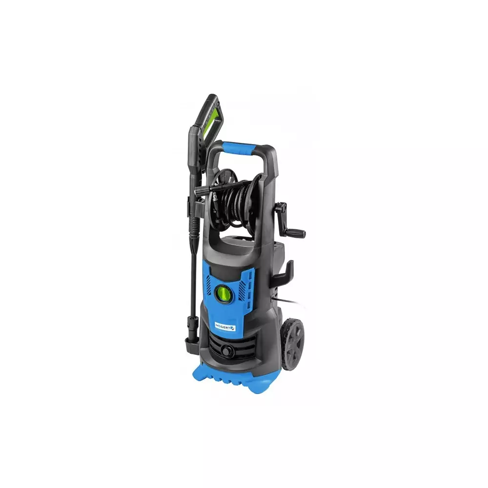 Hogert Technik Pressure Washer 180 Bar Pressure, 2400 W Motor Power and 450 LPH Flow Rate, HT2E401