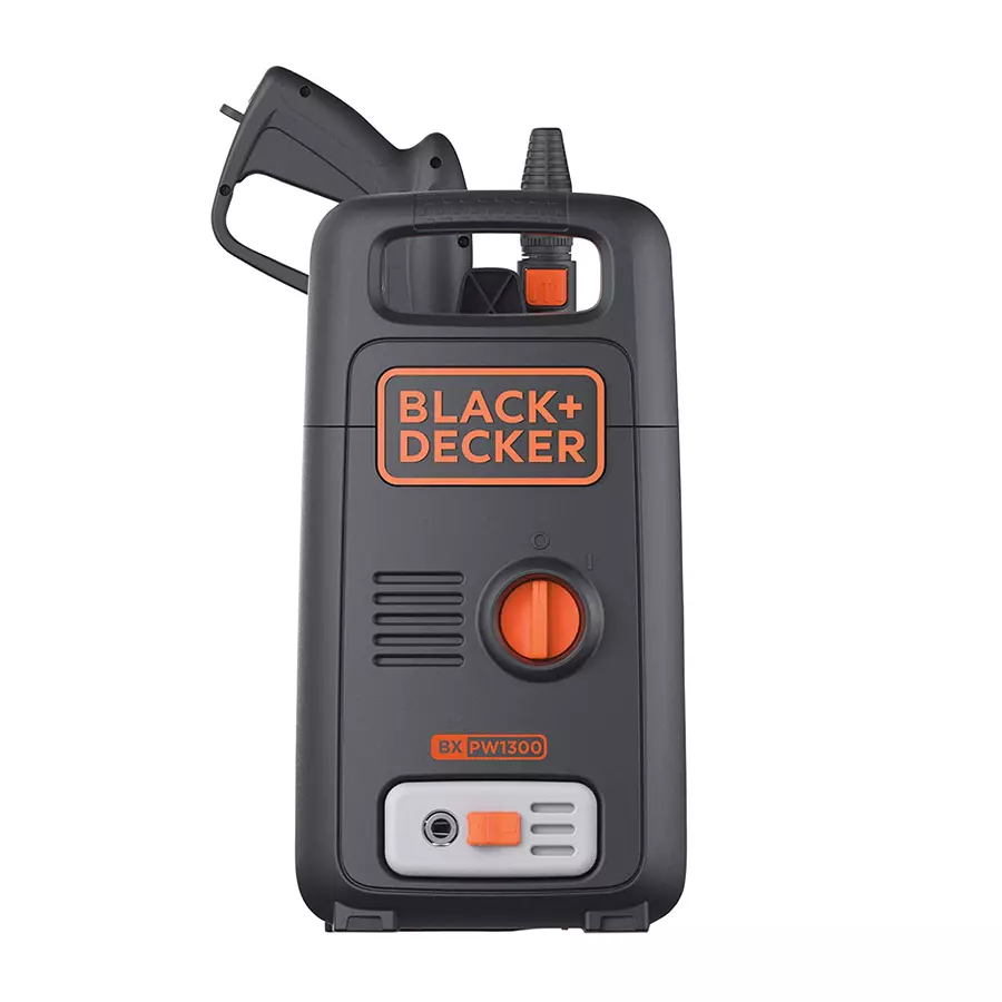 Black+Decker Bxpw1300E-B5 1300W 100 Bar, 390 L/Hr Pressure Washer For Car Wash And Home Use