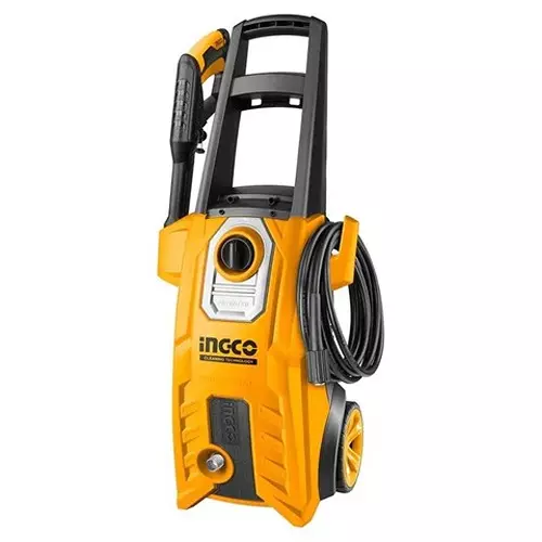 Ingco High Pressure Washer 2000 W, 150 Bar Maximum Pressure and 6 LPM Flow Rate, HPWR20008 (With Accessories)