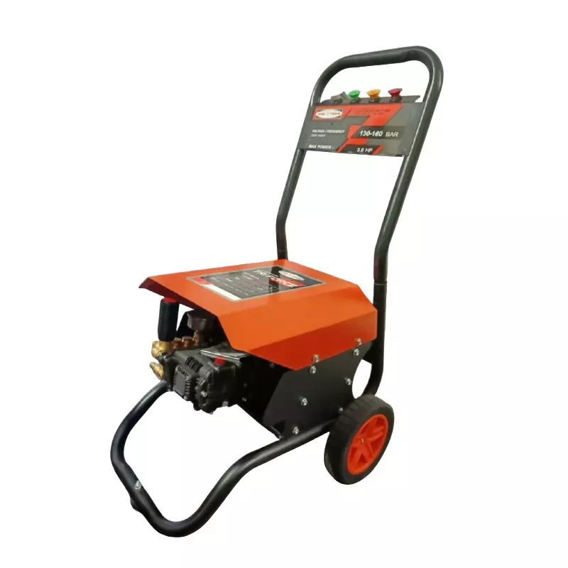 AGE TECH Commercial Pressure Washer 3 HP Power, 9 m Outlet Pipe and 2 m Cable Length, Tri Force