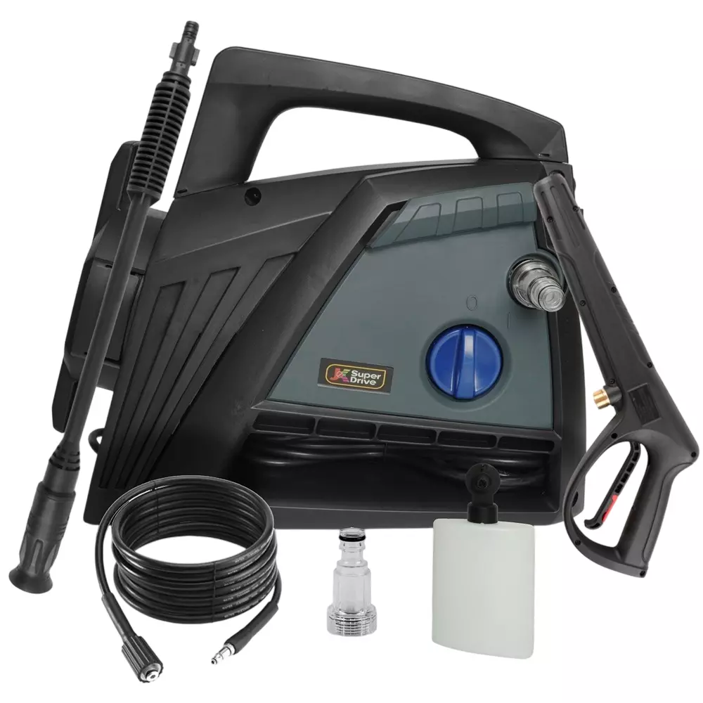 JK Super Drive Pressure Washer 290 L/h Water Flow Rate 1600 W Motor Power 120 Bar Pressure, 9005145