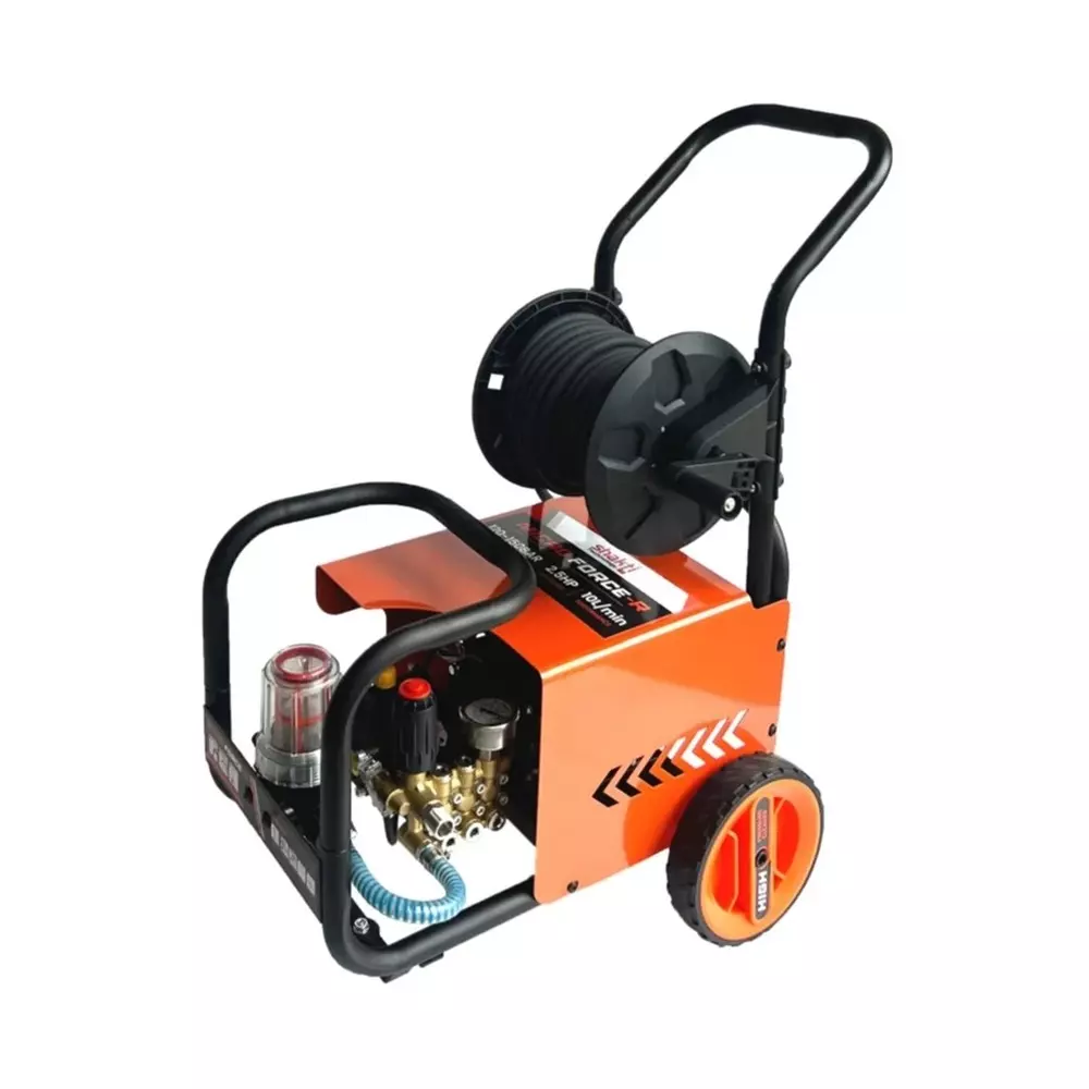 Shakti Technology Micro Force R High Pressure Washer 10 L/min Flow Rate 150 Bar Pressure 15 m Hose length
