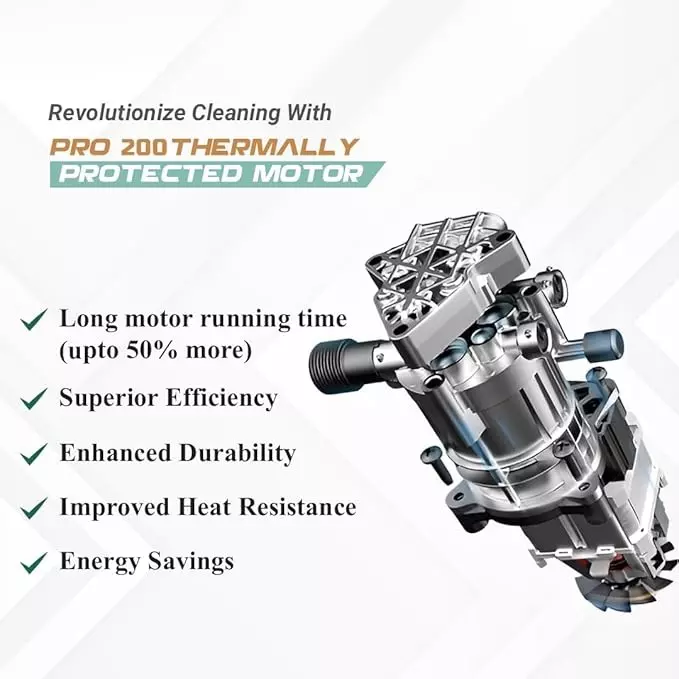 Swastik Pro-220 High Pressure Washer 2200 W Power and 150 Bar Maximum Pressure, Green