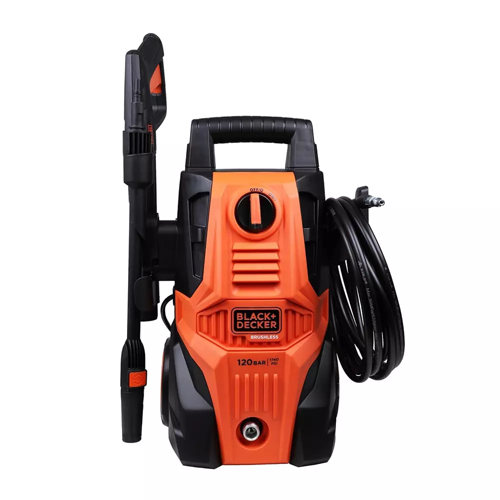 Black+Decker High Pressure Washer 1500 W 5.3 L/min (120 Bar), BEPWB1740-IN