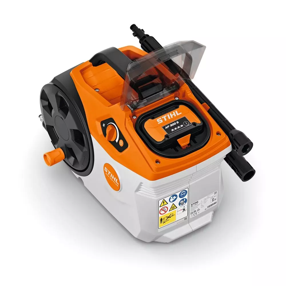 Stihl Cordless Pressure Washer 36 V 270 L/H 125 Bar, REA 100 Plus