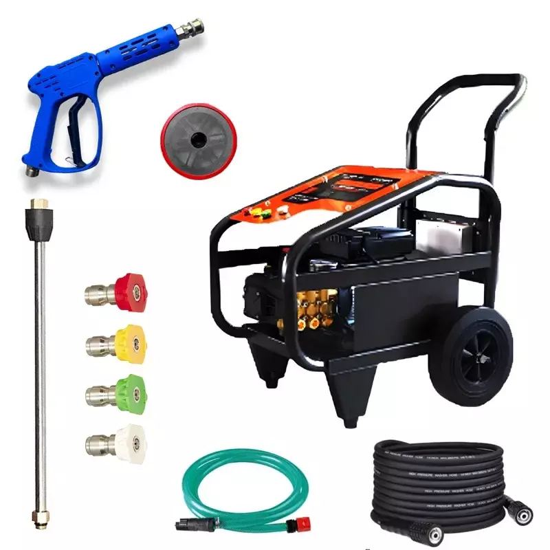 Shakti Technology Mega Force High Pressure Car Washer Machine 6 HP Corded Electric 300 Bar Pressure 15 lpm Flow Rate