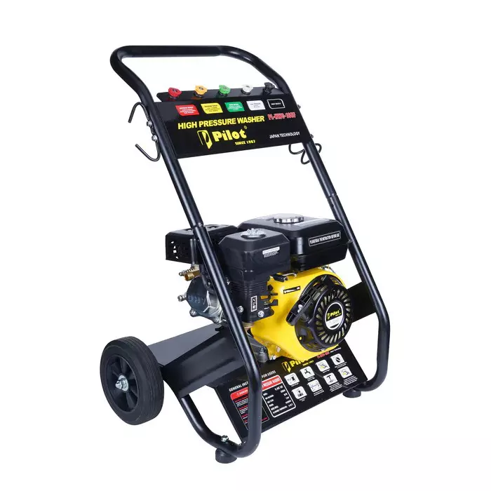 Pilot High Pressure Washer 7 HP, 150 Bar and 10 LPM Flow Rate, PL-HWC-168F