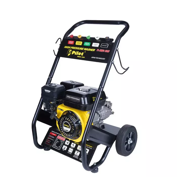 Pilot High Pressure Washer 7 HP, 150 Bar and 10 LPM Flow Rate, PL-HWC-168F