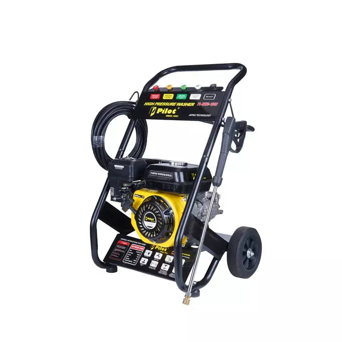Pilot High Pressure Washer 7 HP, 150 Bar and 10 LPM Flow Rate, PL-HWC-168F