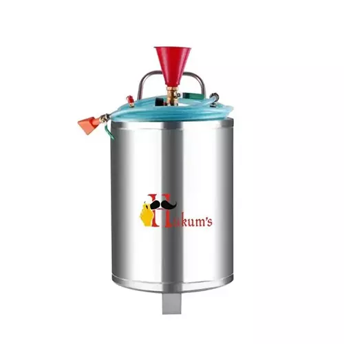 HUKUMS Foam Tank 70 L Tank Capacity 5 m Hose Length Stainless Steel For Car Washing, HSSFT70