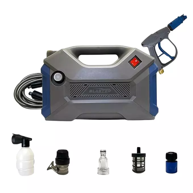 Blaster High Pressure Washer 2000 W Power and 120 Bar Maximum Pressure, Grey, Max-200