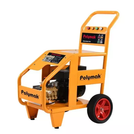 Polymak Electric Pressure Washer 300 Bar Working Pressure 760 L/hrs Flow Rate for Car, Bike, Home & Outdoor Cleaning, PMCW300 Pro