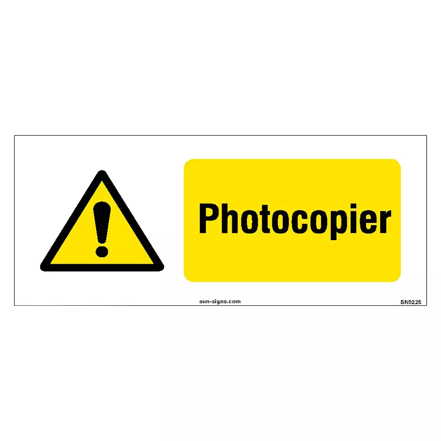 SUNSIGNS  Photocopier Signages Size 400x200 mm HP Print + Vinyl, SN0228-picture-37