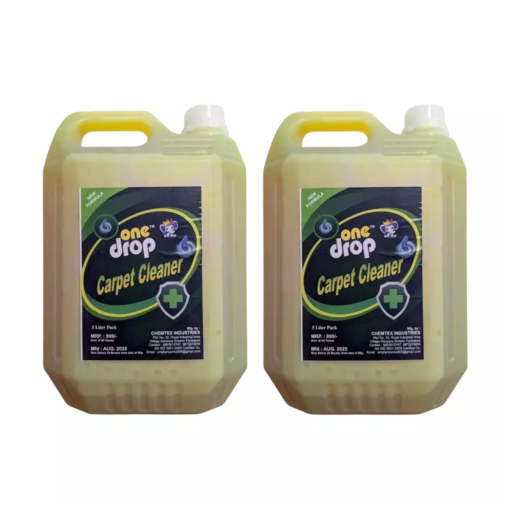 GENERIC Liquid Carpet Cleaner 5 L Pack of 2