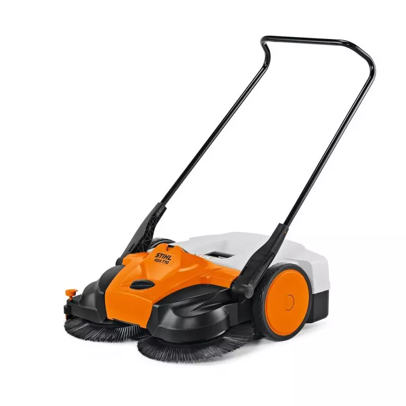 Stihl Sweeper Without Battery And Charger 77 cm Sweeping Width 40&nbsp;L Plastic Orange, KGA 770