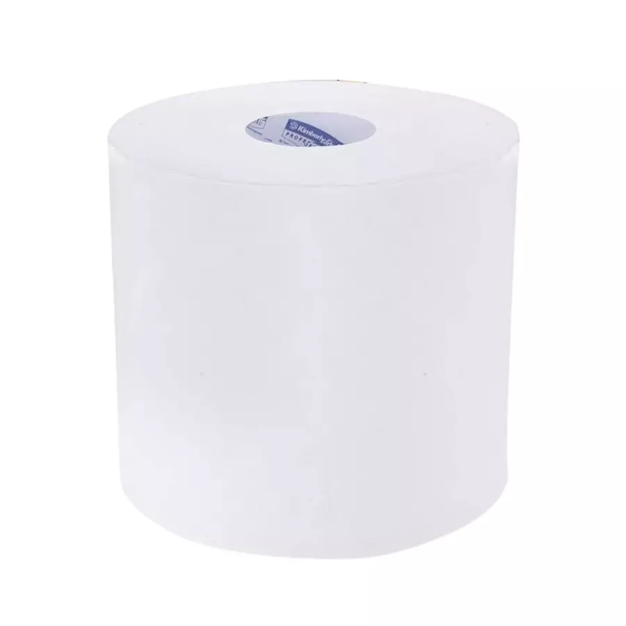 WYPALL Natural Utility Wipes Roll 300 m Length Fiber White, 1380A (Pack of 8 Rolls)