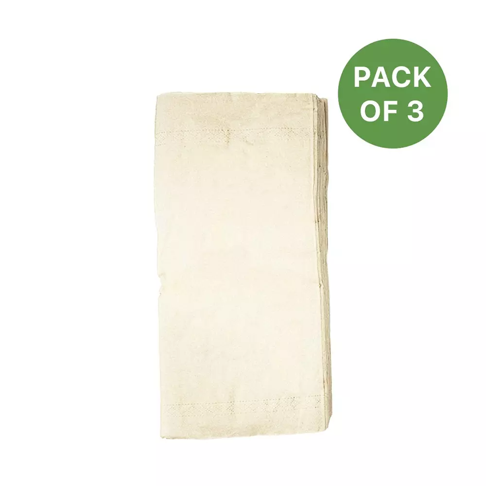 IMECO Bamboo Facial Tissues 2 Ply 50 Pulls Ultra-Soft & Biodegradable, IMEBTNT50 (Pack of 3)