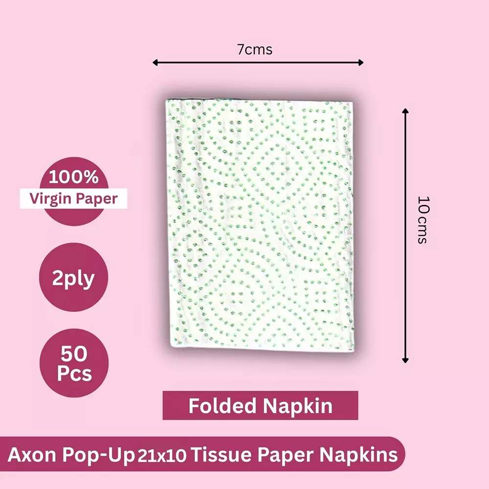 axon-tissue-paper-popup-type-50-pcs-each-green-2-ply-21x10-cm-size-for-cleaning-and-wiping-ap50g12-pack-of-12-packet