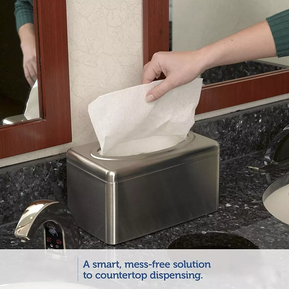 KLEENEX Premium Hand Paper Towels Box White 1 Ply, 1701A (Pack of 18 Box)