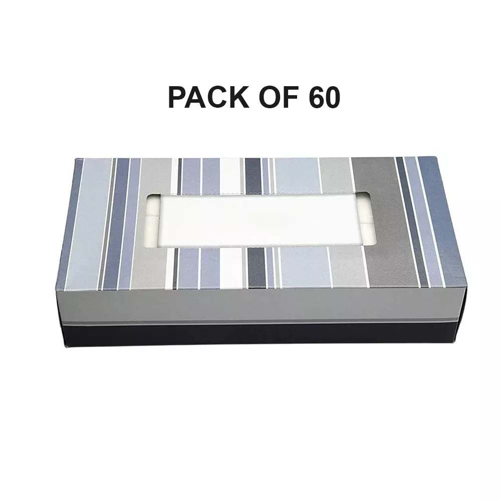 SCOTT Facial Tissue Paper White 2 Ply 20x20 cm, 1175 (Pack of 60 Box)
