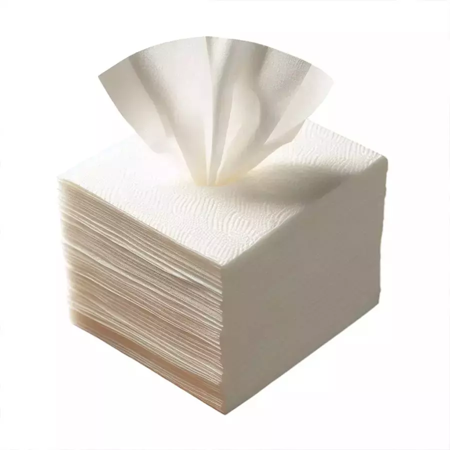 JBM 4 ply Facial Tissue Paper White, 1 Pack (100 Pieces) X 25 Pack