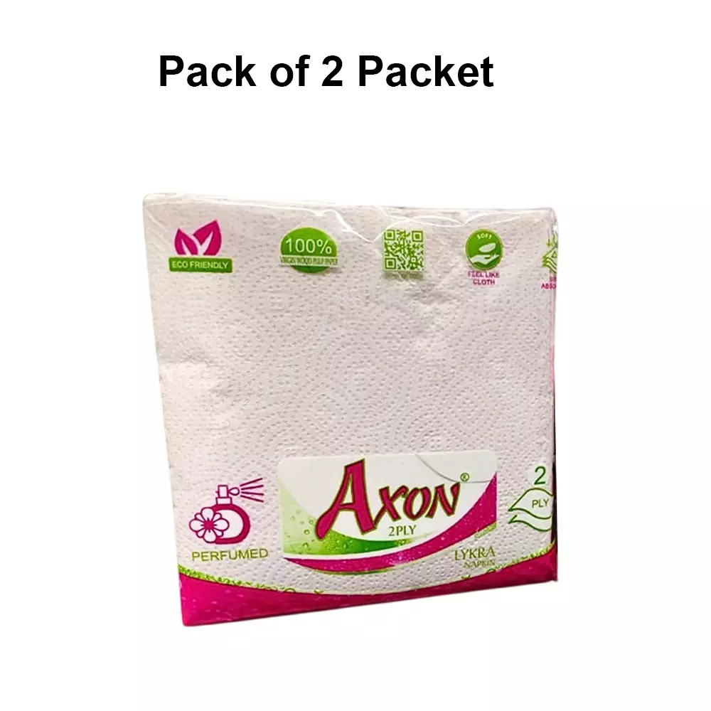 axon-tissue-paper-lykra-type-50-pcs-each-pink-2-ply-40x40-cm-size-for-cleaning-and-wiping-ayp2-pack-of-2-packet