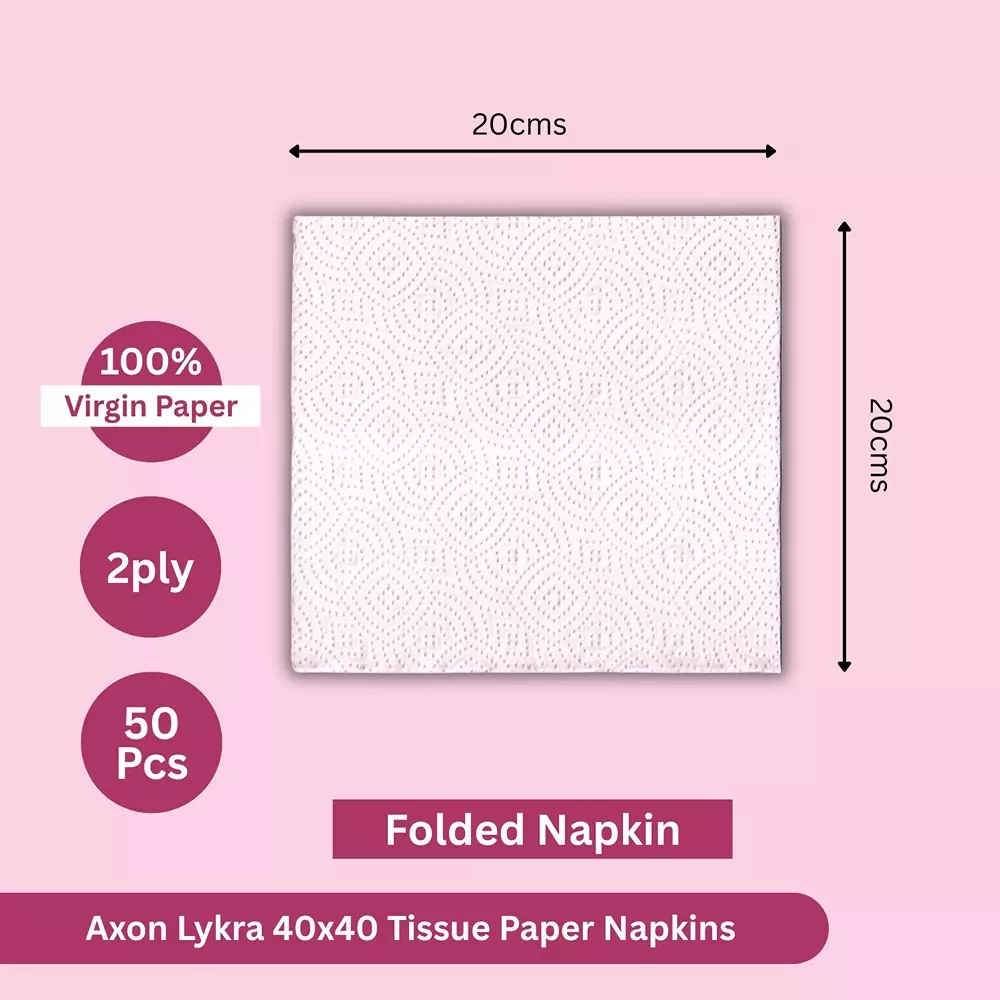 axon-tissue-paper-lykra-type-50-pcs-each-pink-2-ply-40x40-cm-size-for-cleaning-and-wiping-ayp2-pack-of-2-packet
