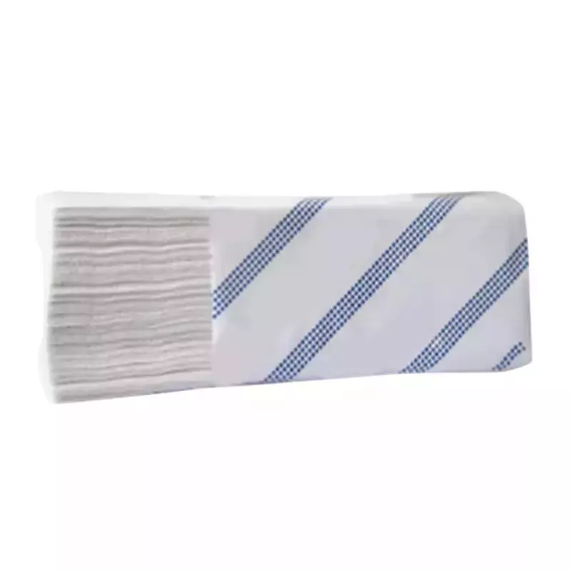 GENERIC Disposable M Fold Tissue Paper, White (Pack of 40 Packets)
