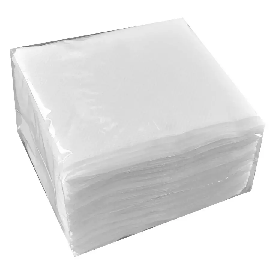 JBM 1 ply Tissue Napkin Paper White, 1 Pack (100 Pieces) X 100 Pack