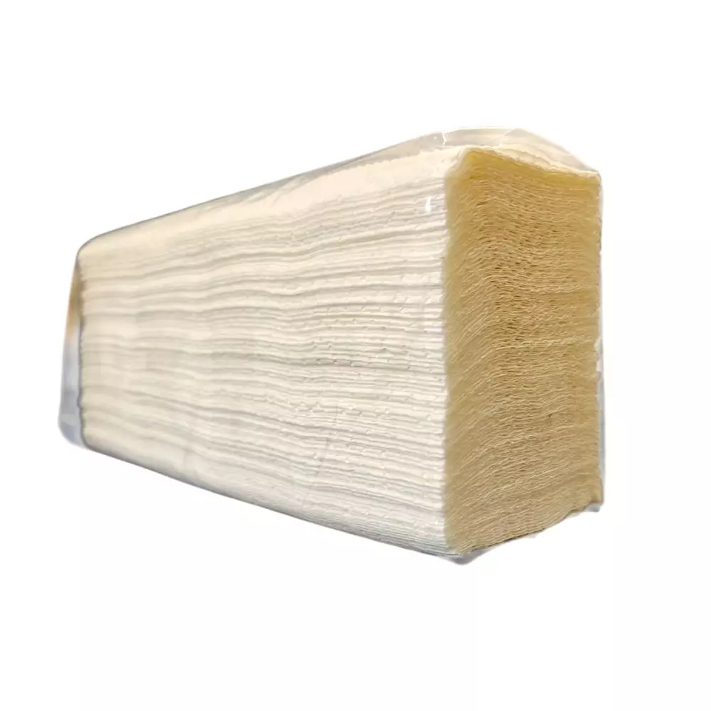 Fabius 100 Sheets Each M Fold (Multi Fold) Paper Towel 2 Ply, Size 21 x 21 cm for Hotels & Restaurants, FABMF100P (Pack of 100)