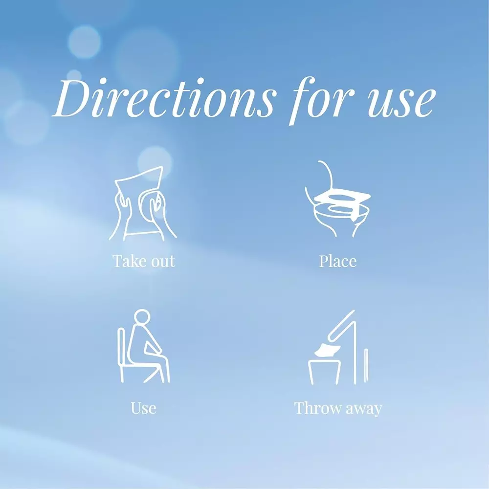 Origami Toilet Seat Covers 10 Sheets Per Pack Unscented White, 508 (Pack of 10)