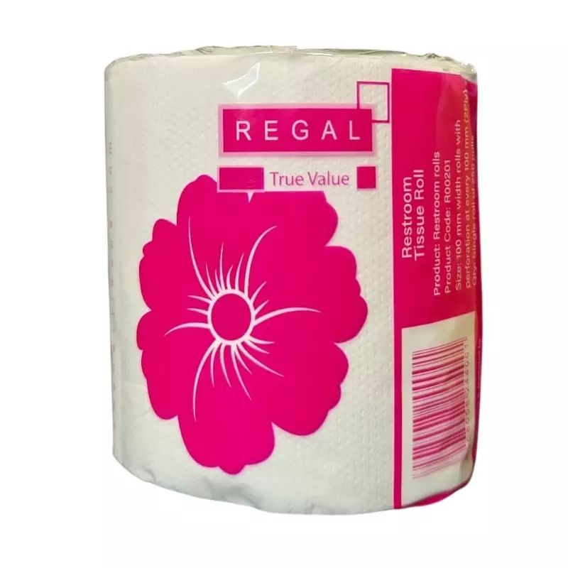 Kosher Regal Series 250 Sheets Each Toilet Paper Roll 2 Ply, Size 100 mm for Hotels, Homes & Offices, R00201 (Pack of 150 Roll)