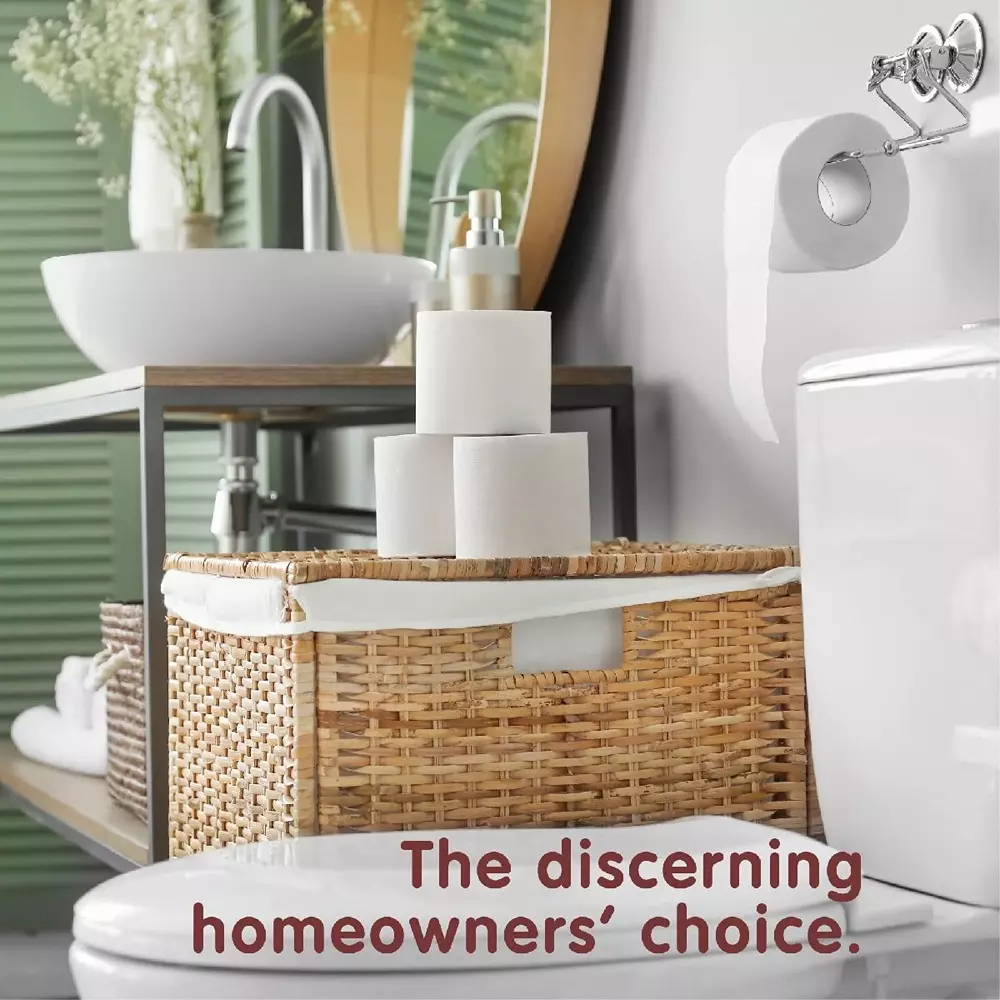 Origami 12 in 1 So Soft Tissue Roll 3 Ply 160 Pulls Per Roll White Paper, 3844 (Pack of 4 Packets)