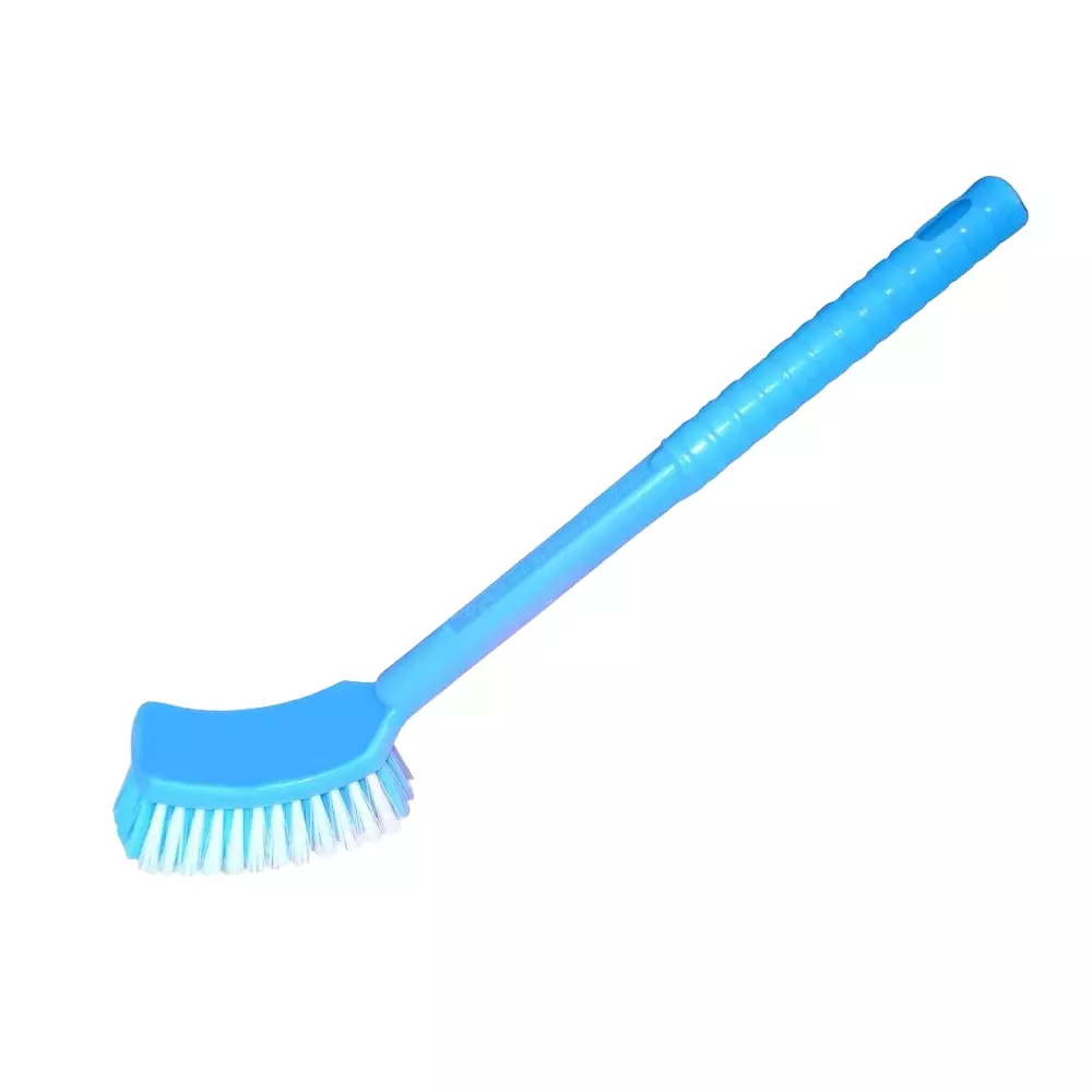 Nuken Super Toilet Brush 55.88 cm (22 inch) Single Hockey P.P Bristles, ART 31 (Pack of 60)