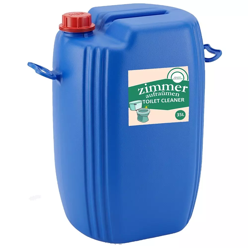 Zimmer Aufraumen Power Toilet Bowl Cleaner Gel Ready To Use Liquid Fresh Fragrance 35 L Can, ZA-TOILET35L