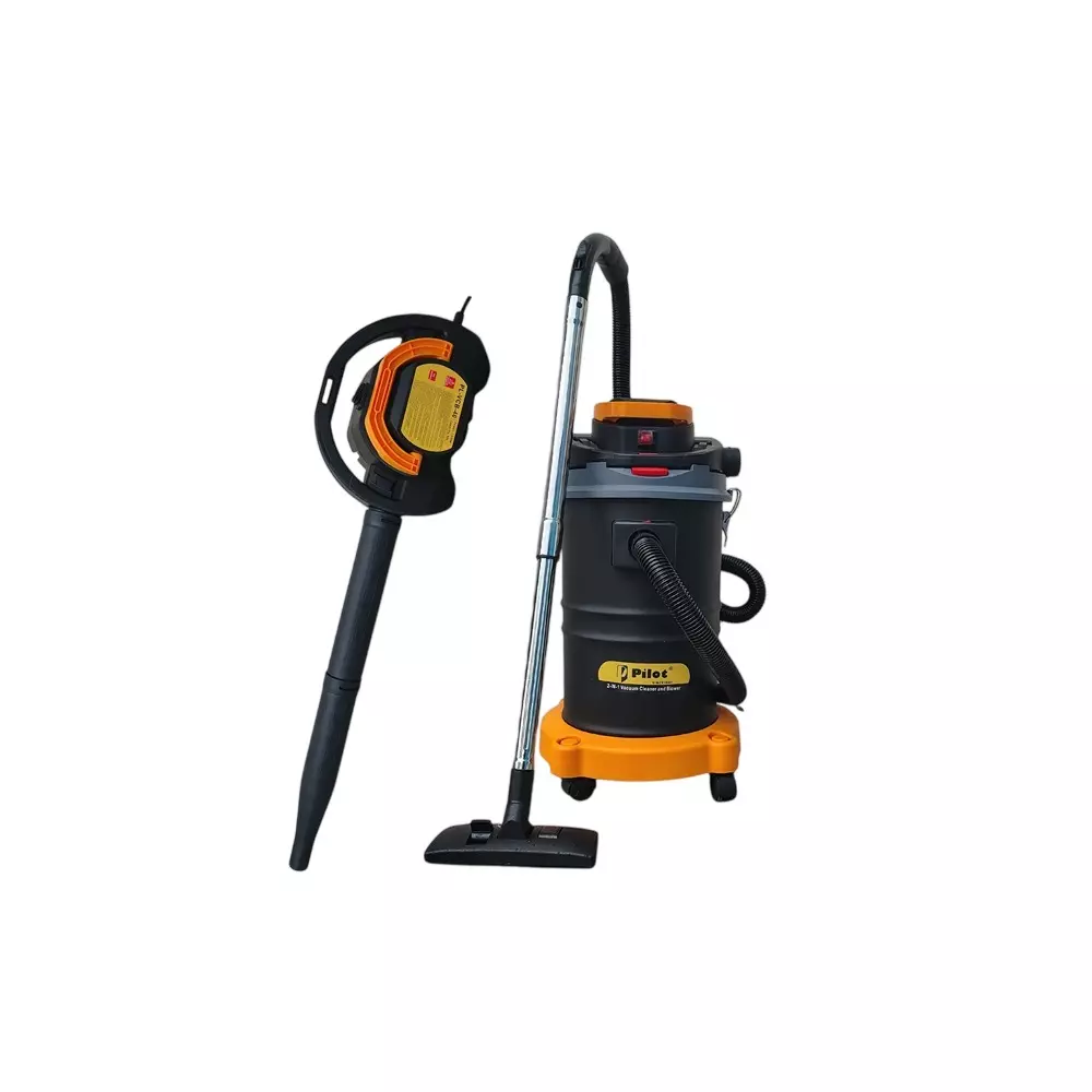 Pilot 40 L 2-in-1 Vacuum Cleaner & Blower with 1500 W Single Motor Copper Winding and Electric Corded, PL-VCB-40