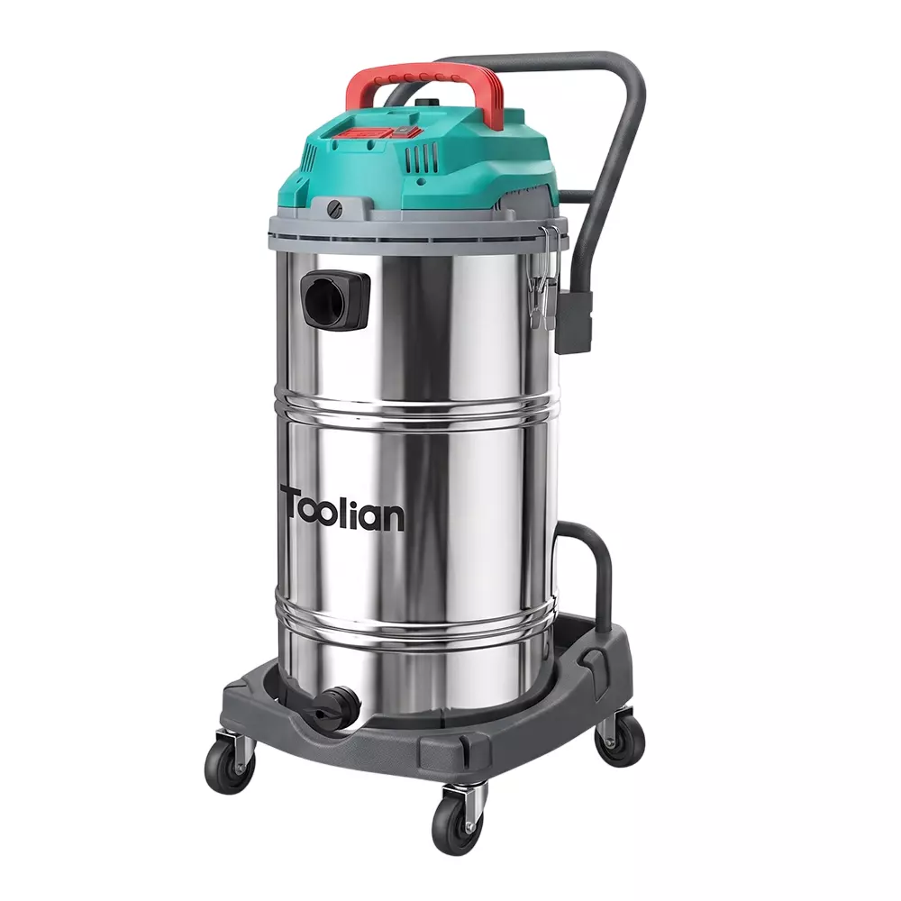 Toolian Dust Buster Vacuum Cleaner 70 L Capacity 2800 W Input Power with Stainless Steel Tank, TP-VC-06