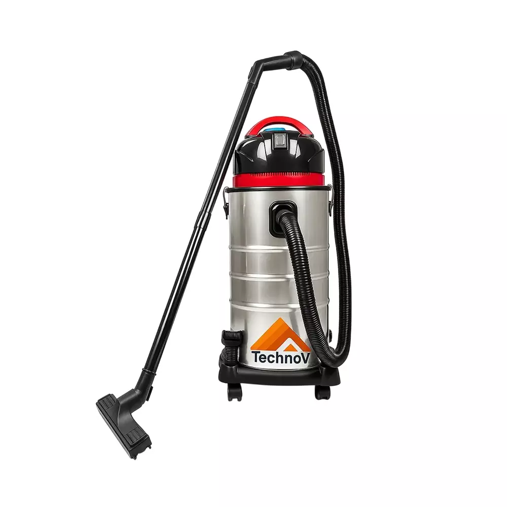TechnoV 60 L Vacuum Cleaner Electric Corded 180 mBar Pressure Suitable for Cars, TSVC01