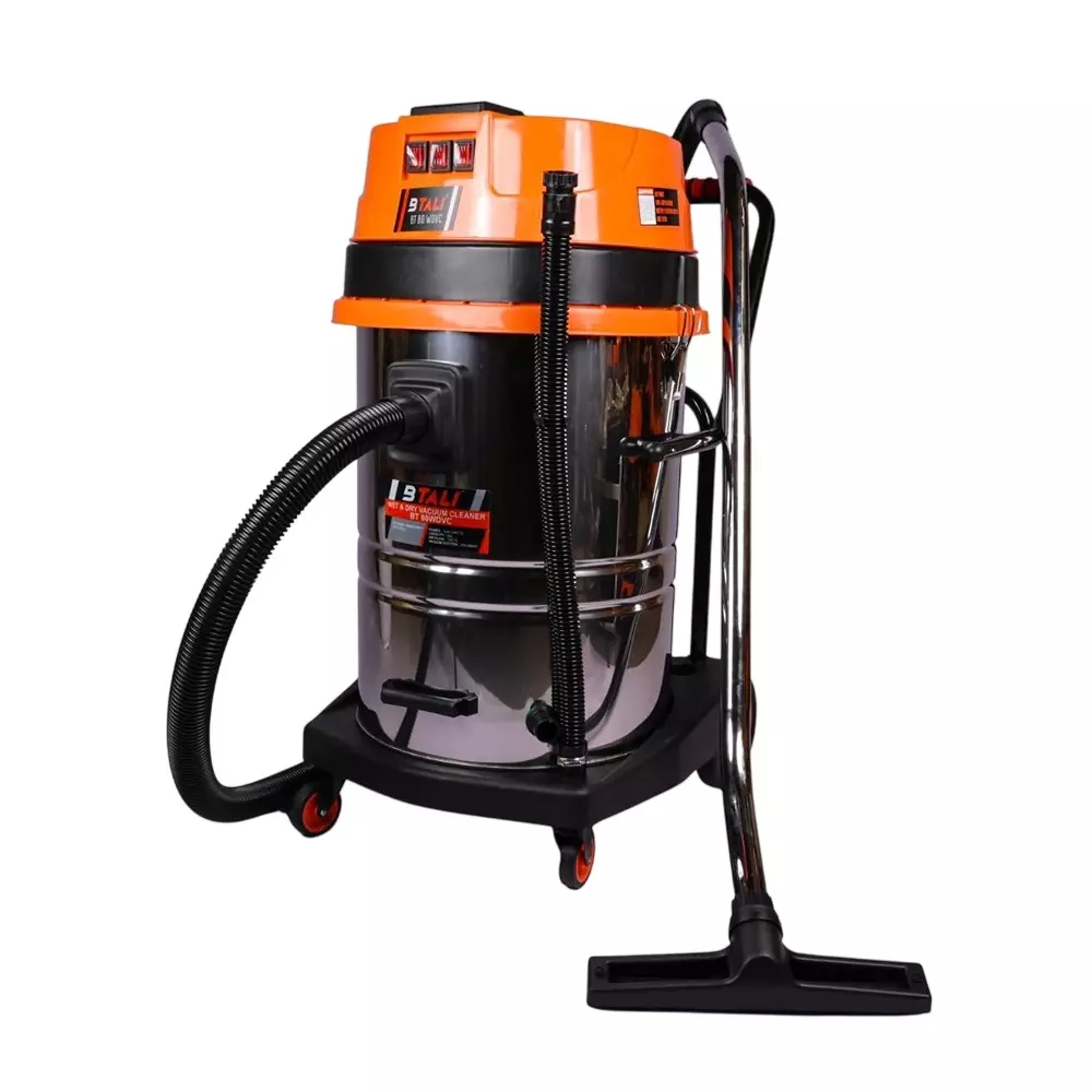 Btali 80 L Wet & Dry Vacuum Cleaner 5400 W Orange & Black, BT80WDVC